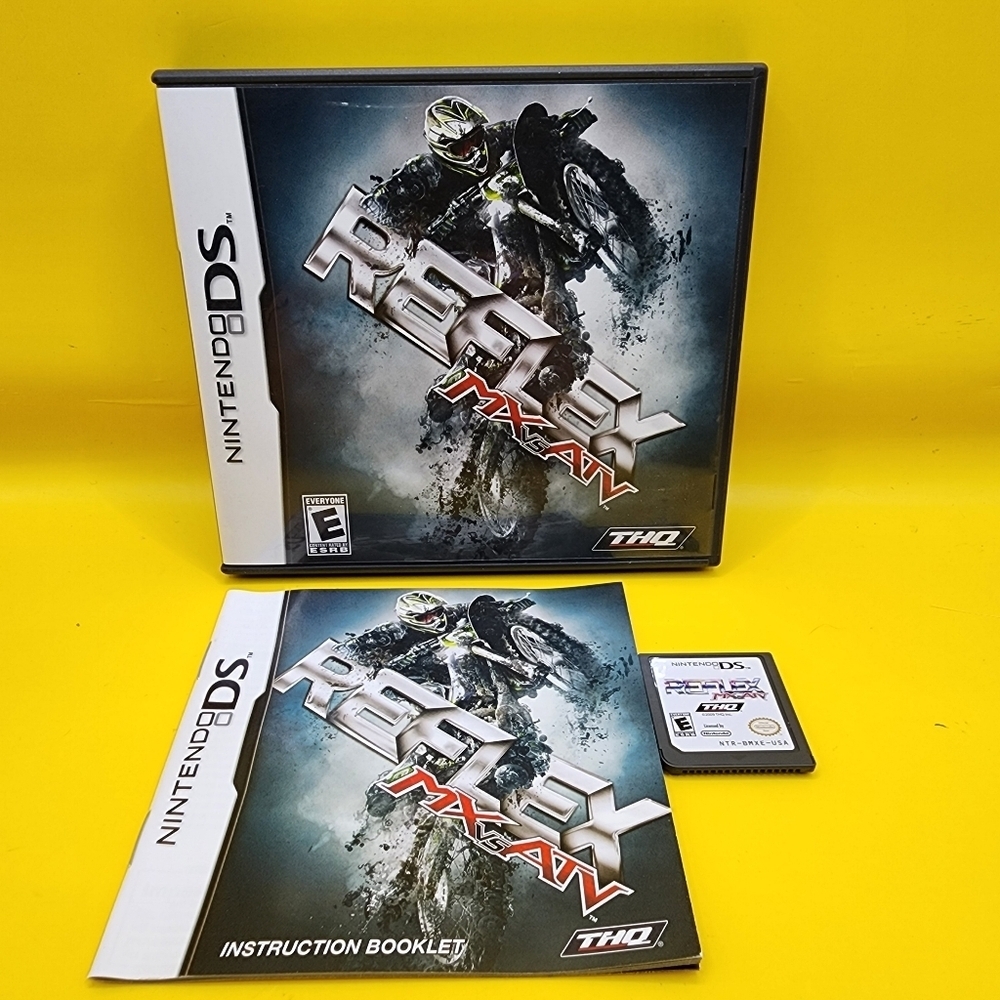 MX vs ATV Reflex (Nintendo DS, 2009) Complete